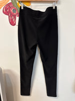 Joseph Ribkoff Black Faux Leather Leggings, 6