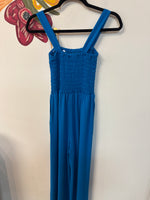 Rae Mode Blue Jumpsuit, S