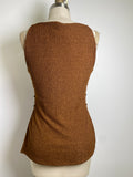 New Banana Republic Brown Top, M (retail $55)