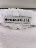 Abercrombie & Fitch White Skort Skirt, L