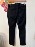 Lauren Ralph Lauren Black Premier Straight 32" Inseam Jeans, 4