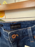 Talbots Modern Ankle 27" Inseam Jeans, DKNY Black Faux Leather 28" Inseam Pants, L