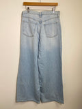 Old Navy Baggy Wide Leg 30" Inseam Jeans, 8