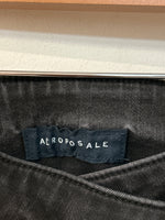 Aeropostale Black Pull On Flare Jeans, XS