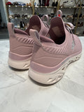 Skechers Mauve Athletic Shoes, 10