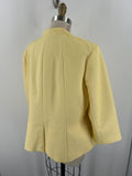 Talbots Yellow Blazer Jacket, 20