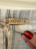 New XCVI 100% Linen Skirt, M