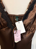 New Wild Fable Brown Slip Dress, XXS