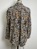Talbots Animal Print Top, 2X