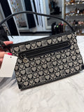 Brighton Black Shoulder Bag, 10"x6.5"