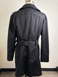 New York & Co Black Trench Coat Jacket, XL