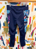 Tommy Bahama Blue 24" Inseam Leggings, M