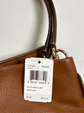 New Coach Brown Leather Phoebe Crossbody Bag, 12"x11"