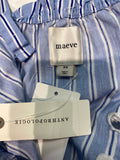 New Maeve Blue Anthropologie Top, XS (retail $108)