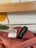 New H&M Pink Snap Front Skirt, 10