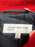 Jones New York Red Jacket, XL