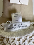 Christopher & Banks White Sweater, S Petite