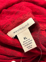 Westbound Red Top, XL