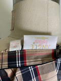 Belles Kim Gravel Plaid Top, 2X