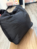 New Rotunda Black Sant Hobo Bag, 10"x12.5"