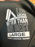 New Alphalete Black Sweatshirt, L (mens)