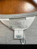 New Market & Spruce Gray Sweater, L