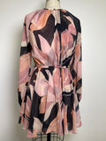 New Misa Los Angeles Moody Abstract Dress, S (retail $385)