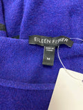 Eileen Fisher 100% Cotton Purple Sweater, M