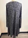 Nally & Millie Gray Dress, XL