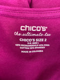 Chico's Purple Ultimate Tee, L