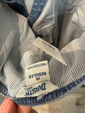 Duluth Trading Co Denim 27.5" Inseam Overalls, 14