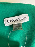 Calvin Klein Green Dress, 10 Petite