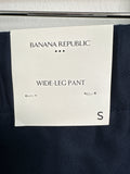 New 28" Inseam Banana Republic Blue Wide Leg High Rise Pants, S