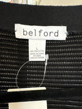 Belford Black 100% Pima Cotton Sweater, L