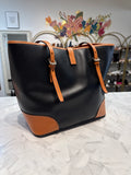 Dooney & Bourke Black Claremont Dover Tote Bag, 16"x11"
