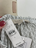 New Loft Gray Top, L