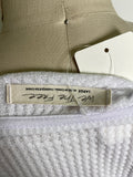 We the Free People White Waffle Knit Top, L