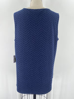 New Calvin Klein Blue Top, 1X