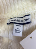 Croft & Barrow Ivory Cardigan, L Petite