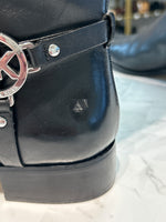 Michael Kors Black Leather Boots, 9