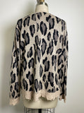 Fate Animal Print Sweater, L