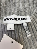 DKNY Gray New York Sweater, M