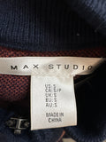 New Max Studio Blue Sweater, S
