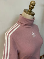 New Adidas Pink Glitter Top, L