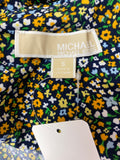Michael Kors Navy Floral Dress, S