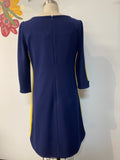 Vince Camuto Navy/Yellow Dress, 10