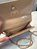 Valentino Orlandi Faux Leather Crossbody Bag, 7"x5"