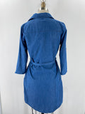 Speed Limit Chambray Dress, S