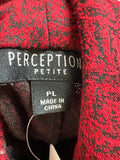 Perceptions Red Dress, L Petite