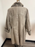 Chico's Faux Fur Trim Jacket, XL